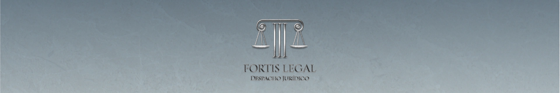 banner con con el logo de fortis legal