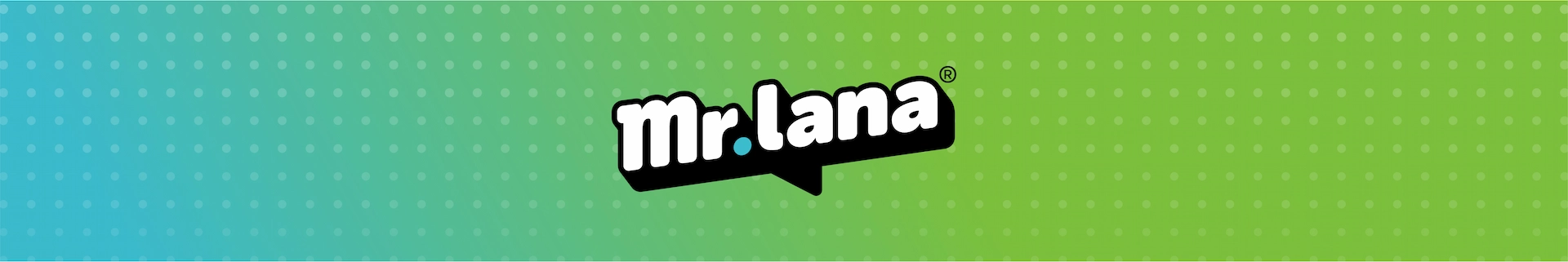 banner con con el logo de mr lana