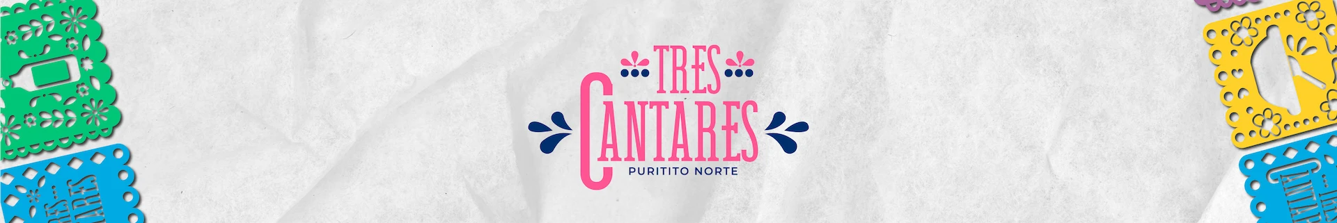 banner con con el logo de tres cantares