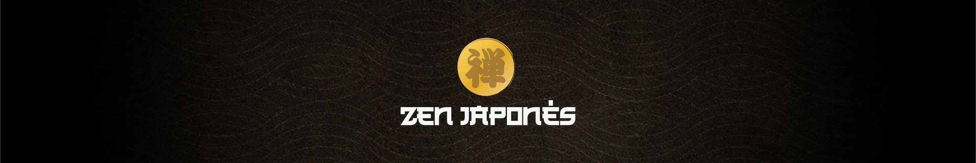 banner con con el logo de zen japones